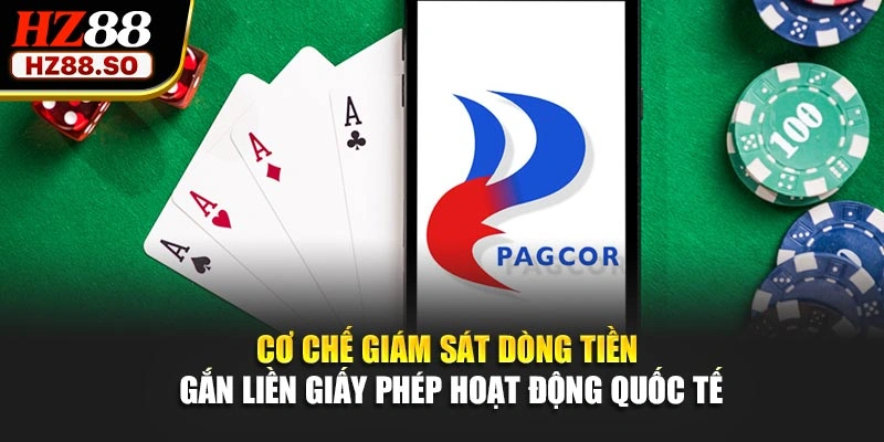 Cơ chế giám sát dòng tiền gắn liền giấy phép hoạt động quốc tế